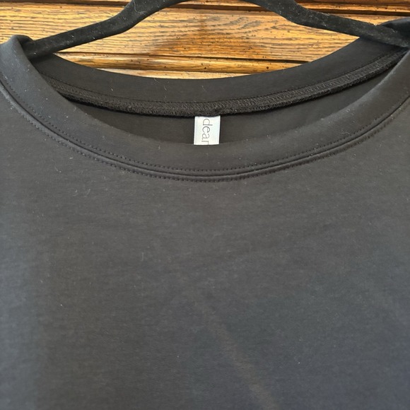 Dear Scarlett Women's Two Piece Too Pants Black 2XL Loungewear Set NWOT Wide Leg - Picture 6 of 7